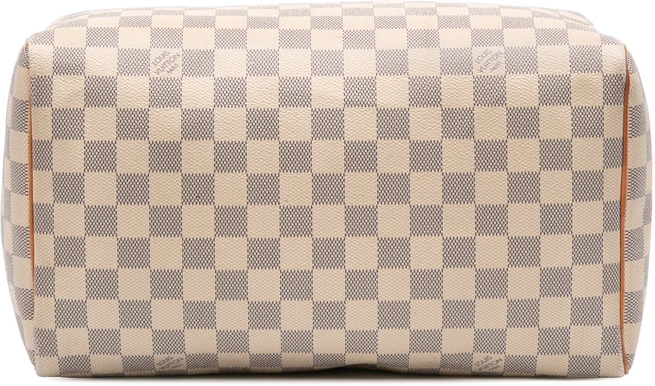 Louis Vuitton Damier Azur Speedy 30 Wit