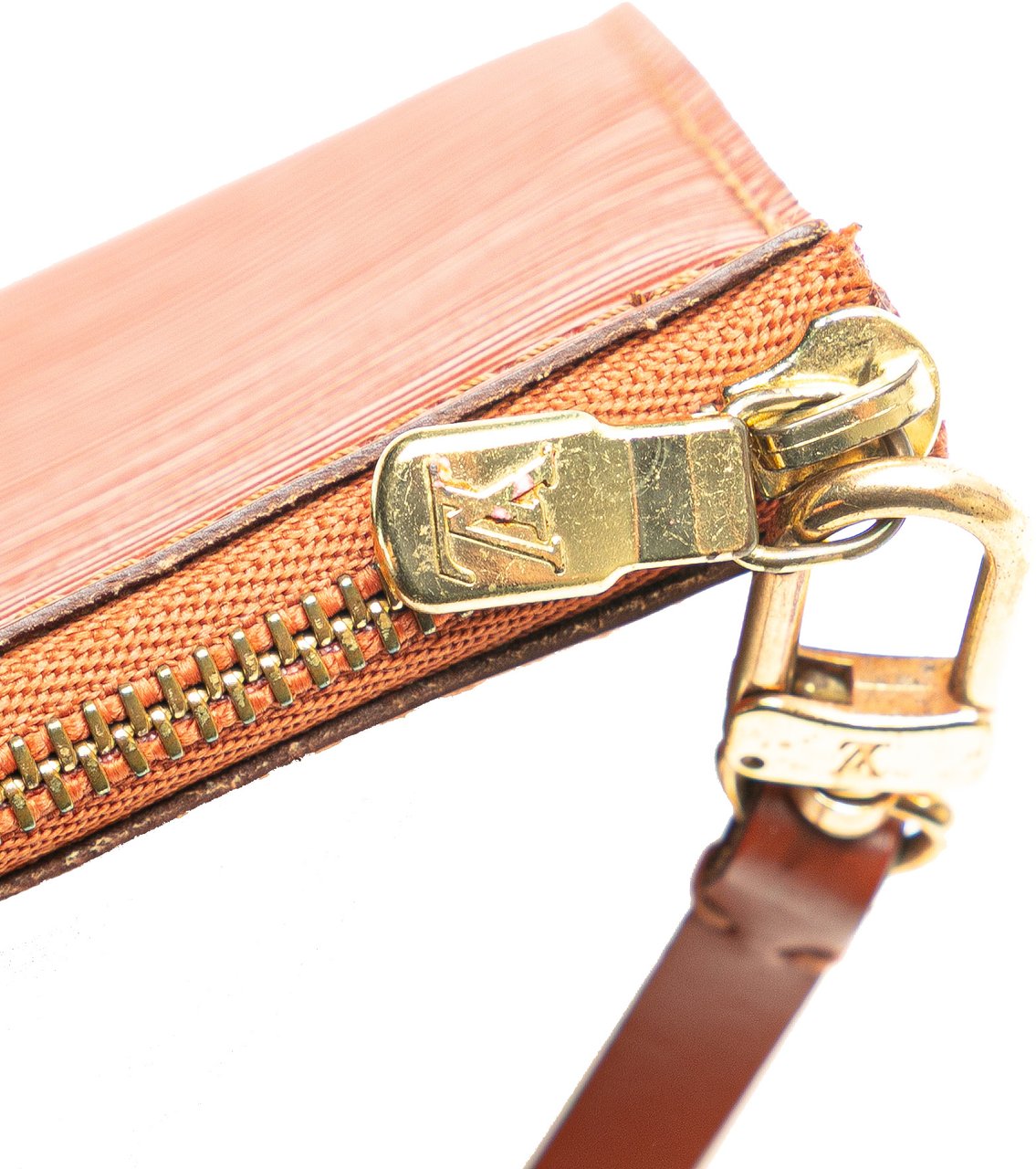 Louis Vuitton Epi Pochette Accessoires Bruin