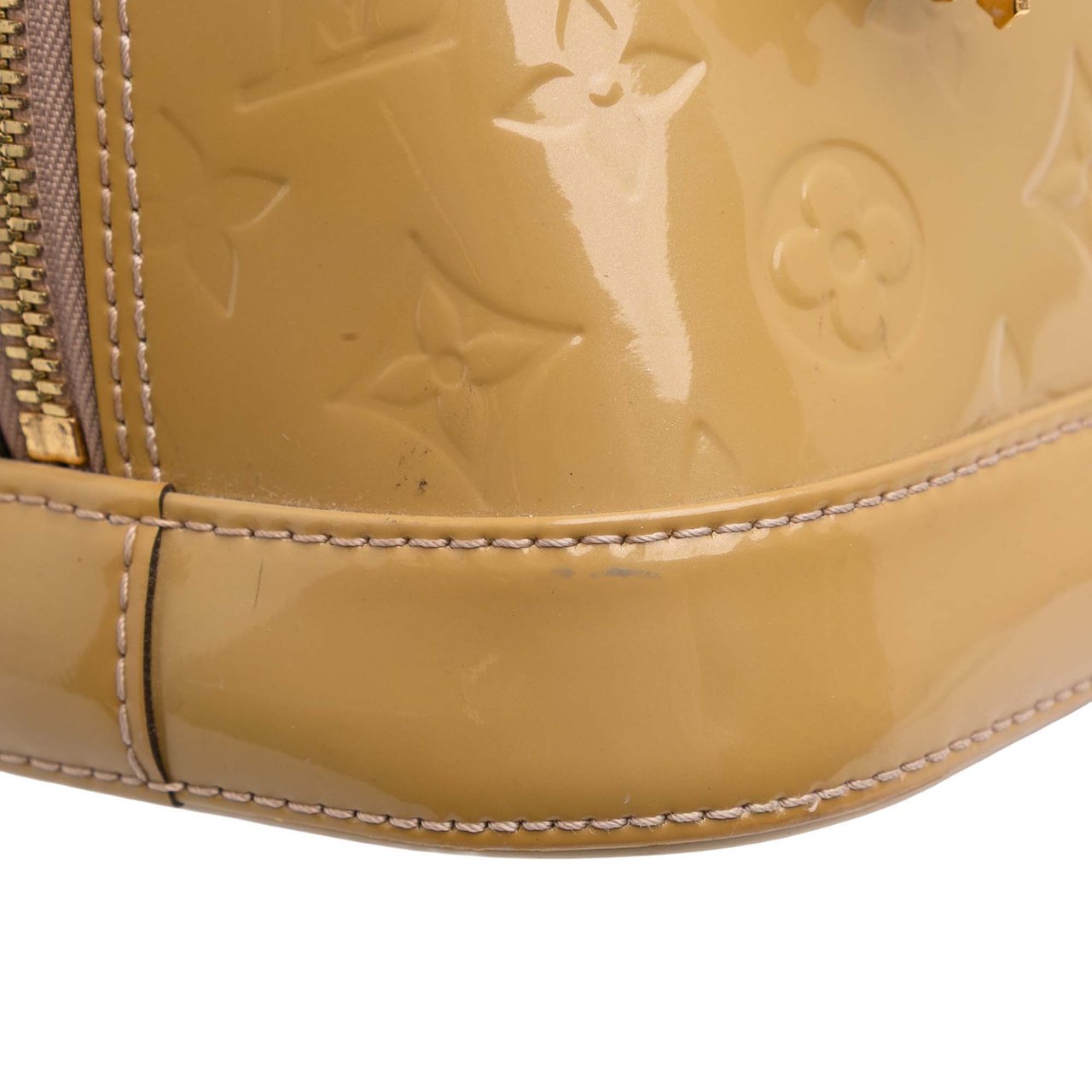 Louis Vuitton Monogram Vernis Alma PM Bruin