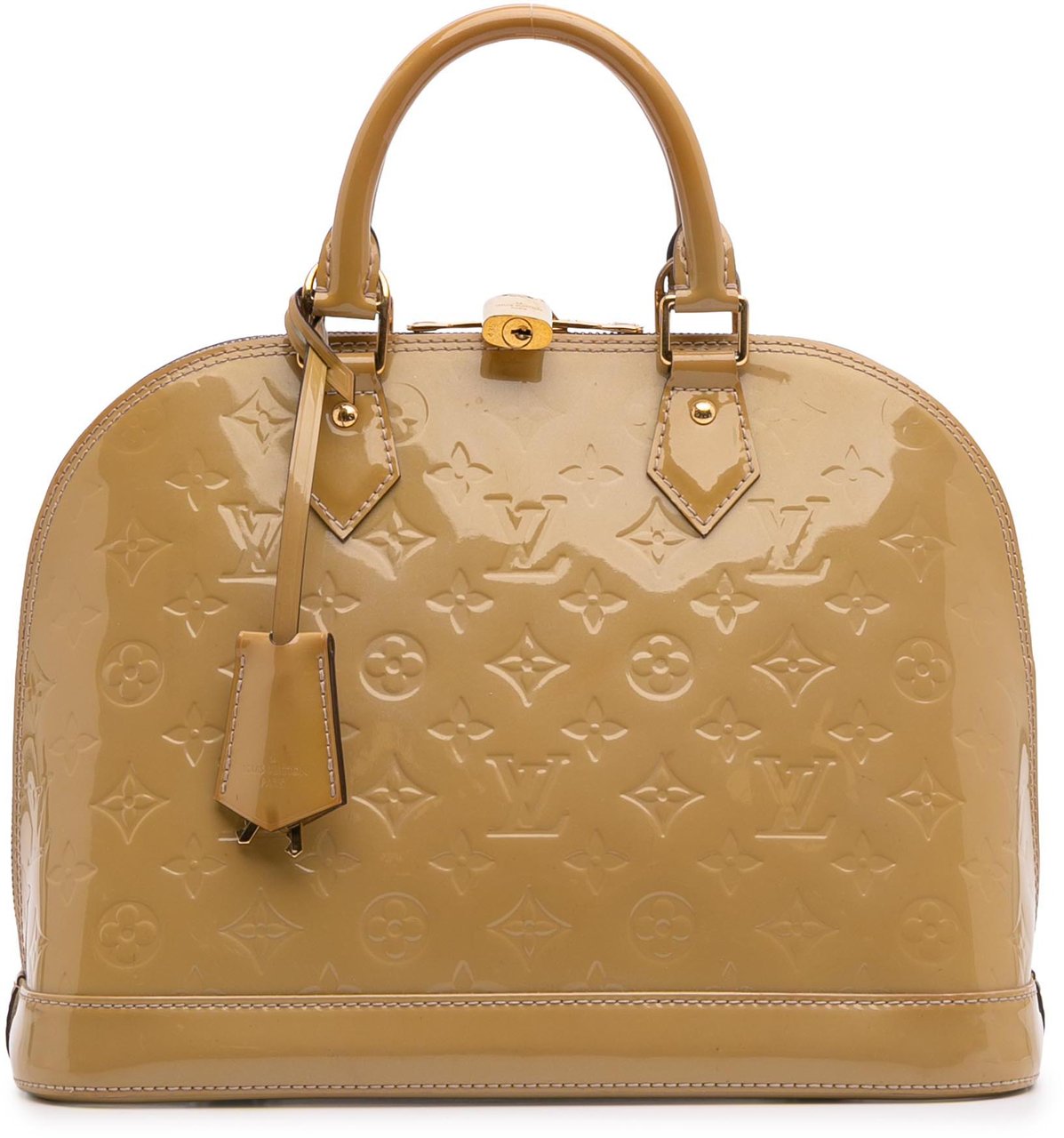 Louis Vuitton Monogram Vernis Alma PM Bruin