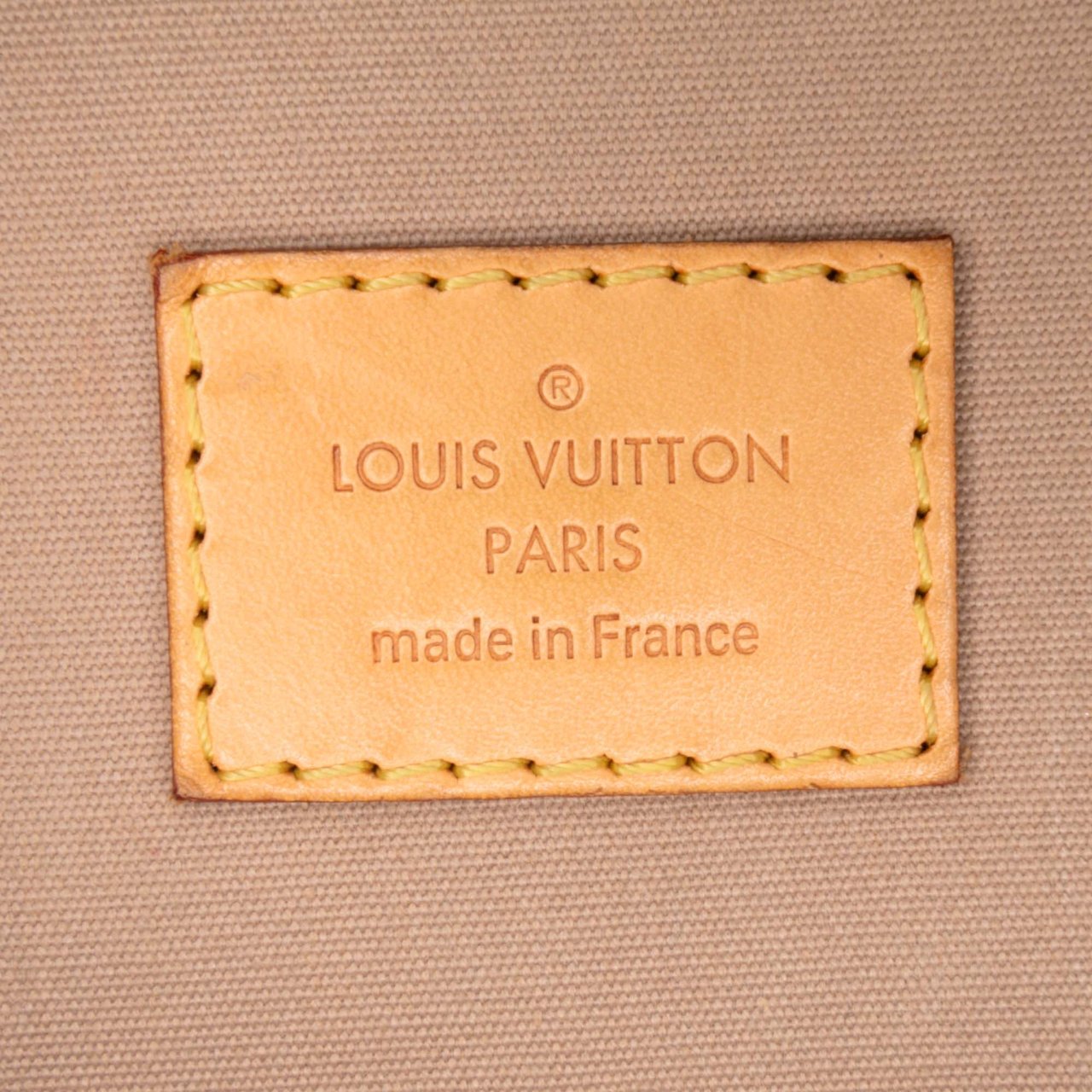 Louis Vuitton Monogram Vernis Alma PM Bruin