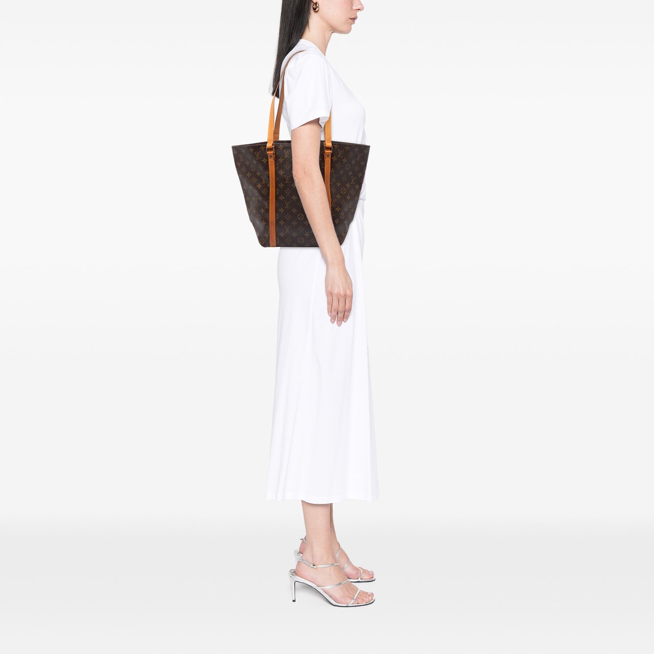 Louis Vuitton Monogram Sac Shopping Bruin
