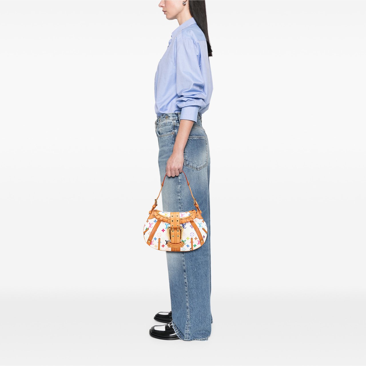 Louis Vuitton Monogram Multicolore Leonor Wit