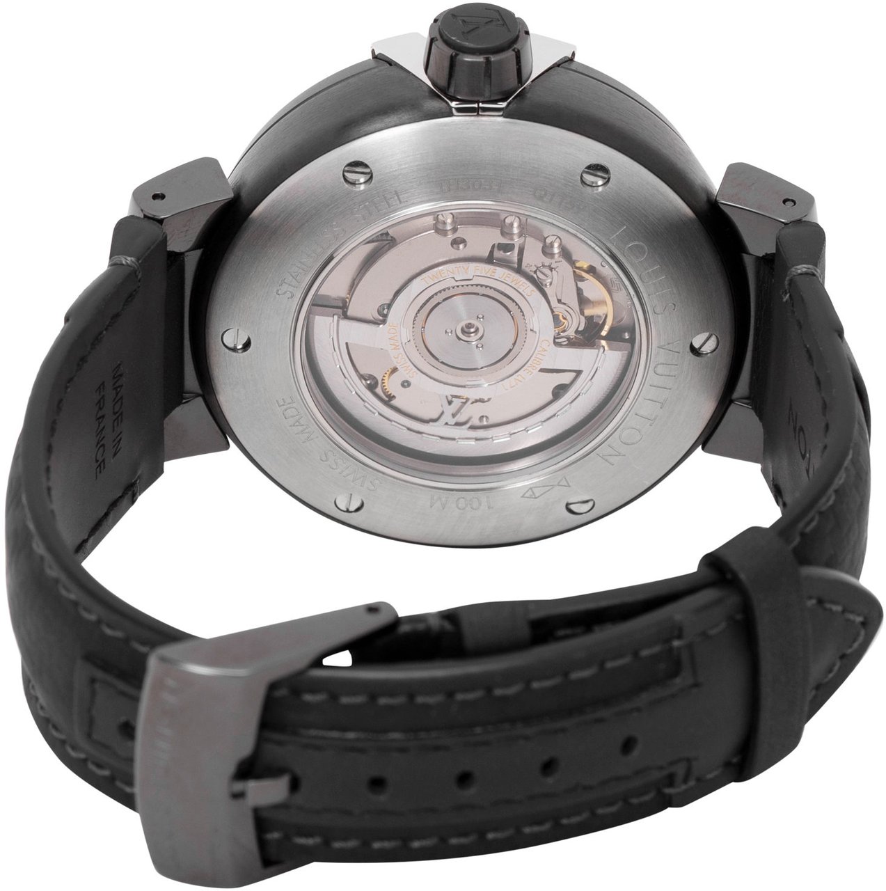 Louis Vuitton Tambour Zwart