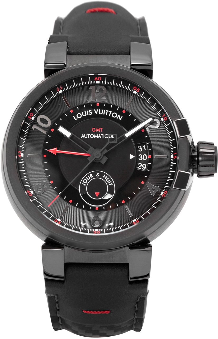Louis Vuitton Tambour Zwart