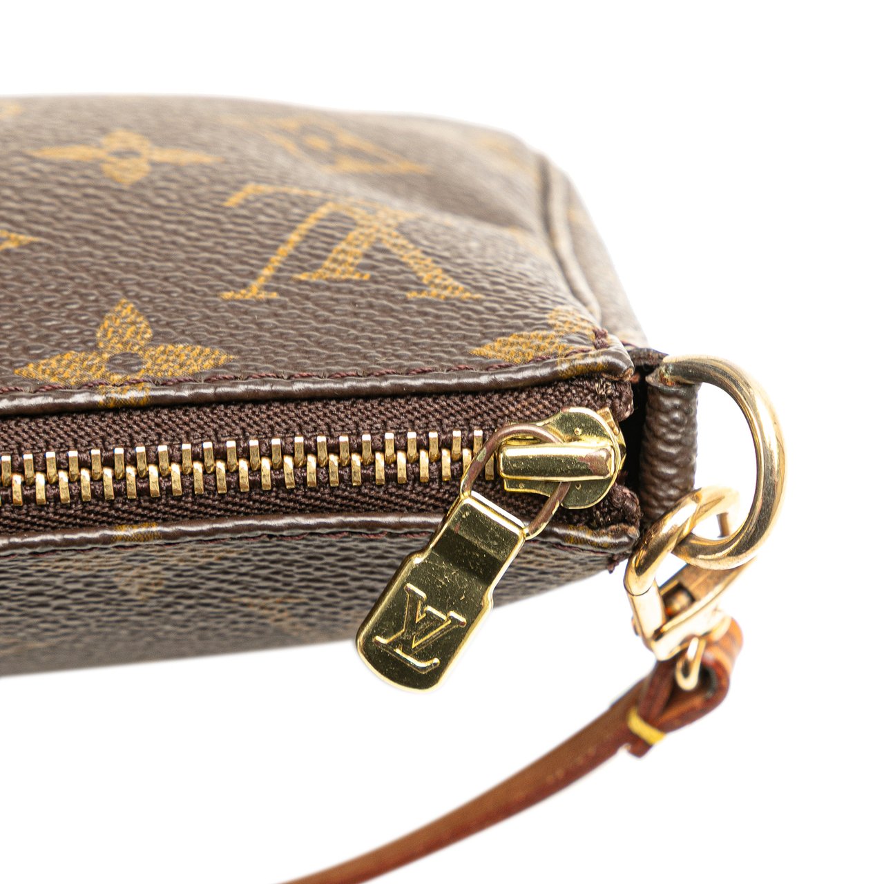 Louis Vuitton Monogram Pochette Accessoires Bruin