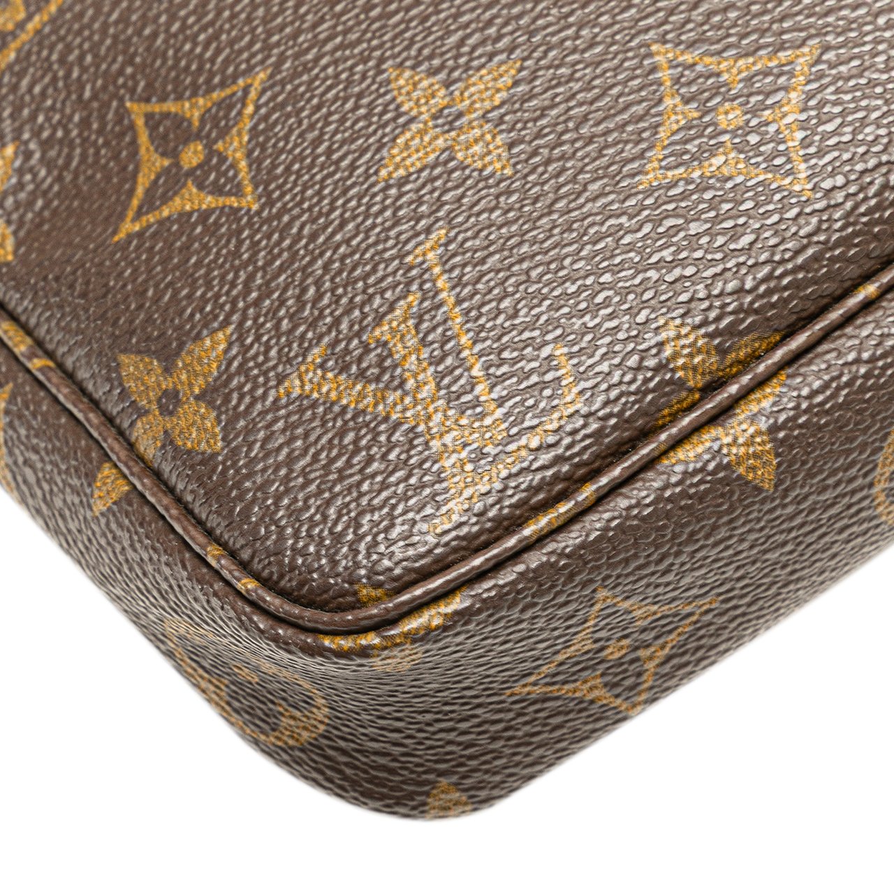 Louis Vuitton Monogram Pochette Accessoires Bruin