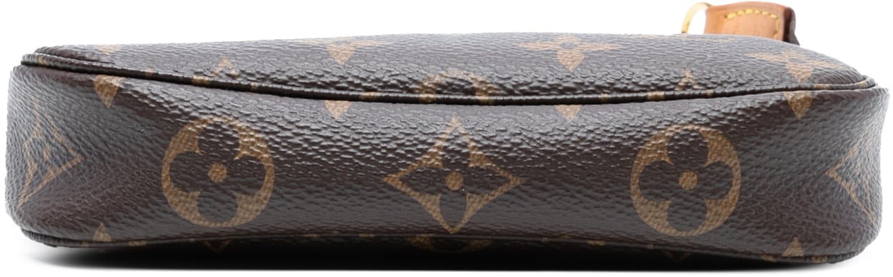 Louis Vuitton Monogram Mini Pochette Accessoires Bruin