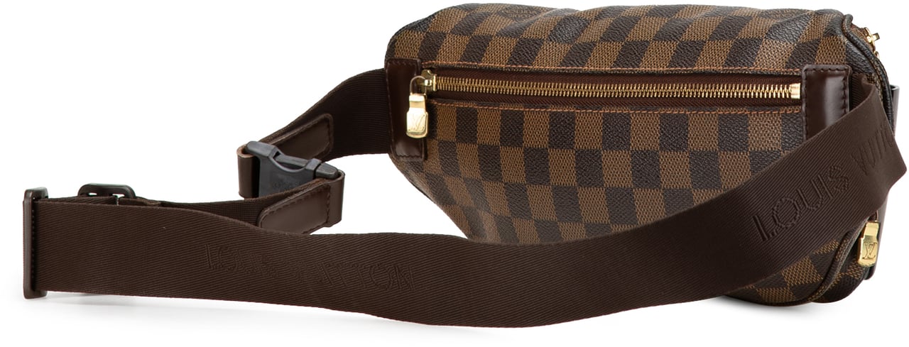 Louis Vuitton Damier Ebene Melville Belt Bum Bag Bruin
