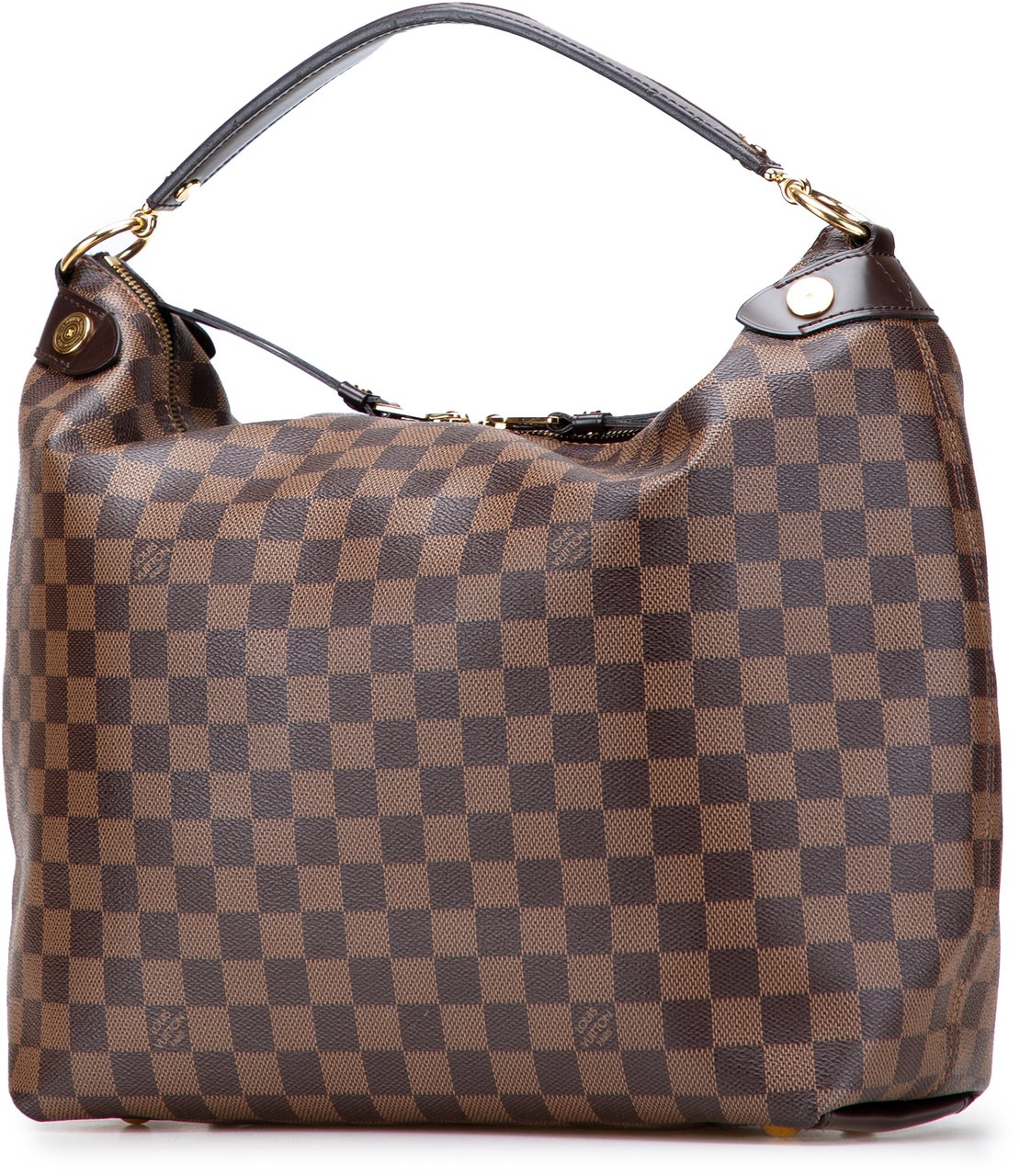 Louis Vuitton Damier Ebene Duomo Hobo Bruin