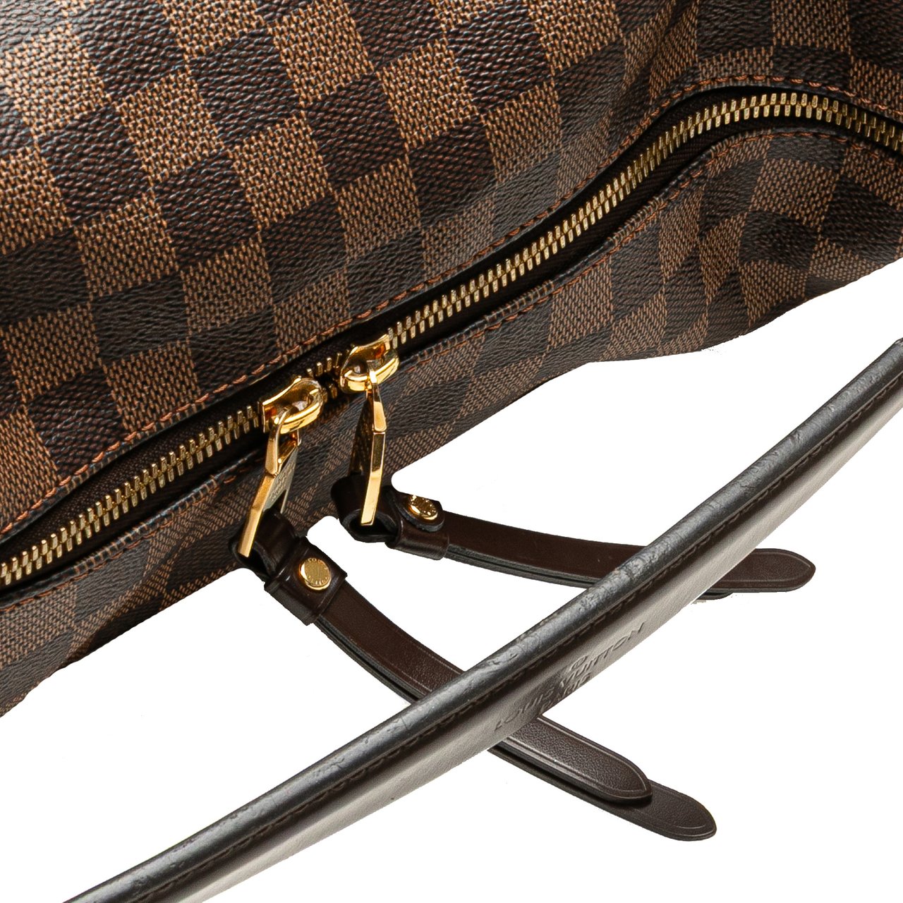 Louis Vuitton Damier Ebene Duomo Hobo Bruin