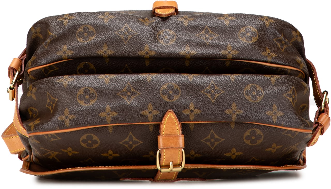Louis Vuitton Monogram Saumur 25 Bruin