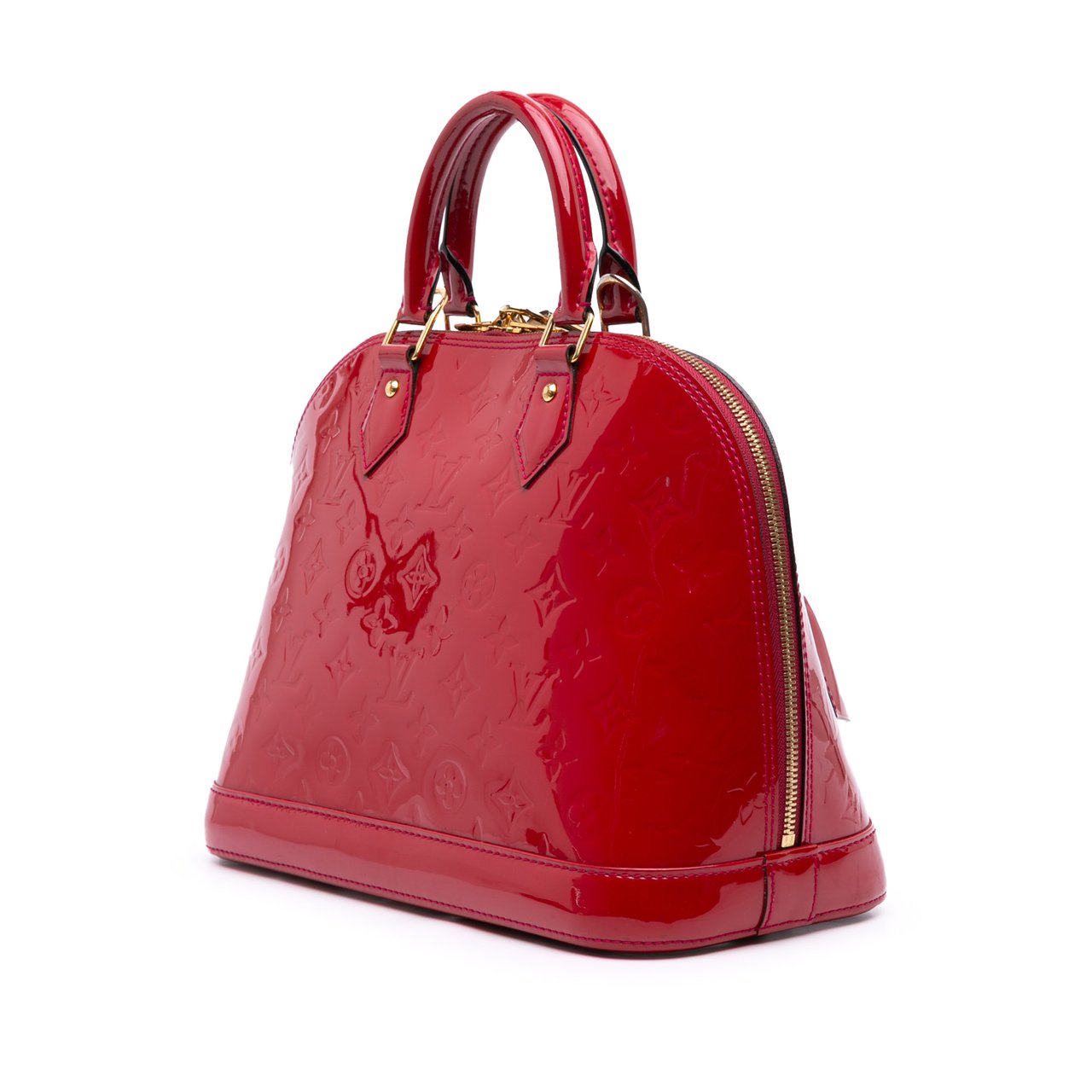 Louis Vuitton Monogram Vernis Alma PM Rood
