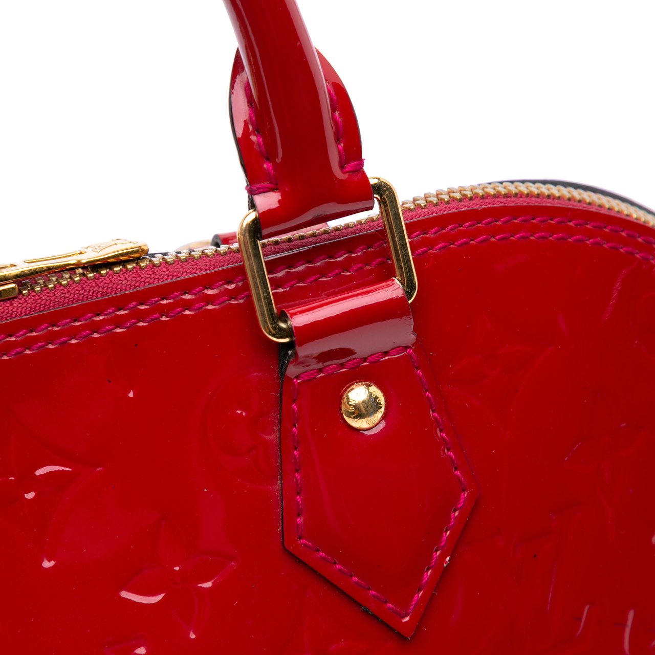 Louis Vuitton Monogram Vernis Alma PM Rood