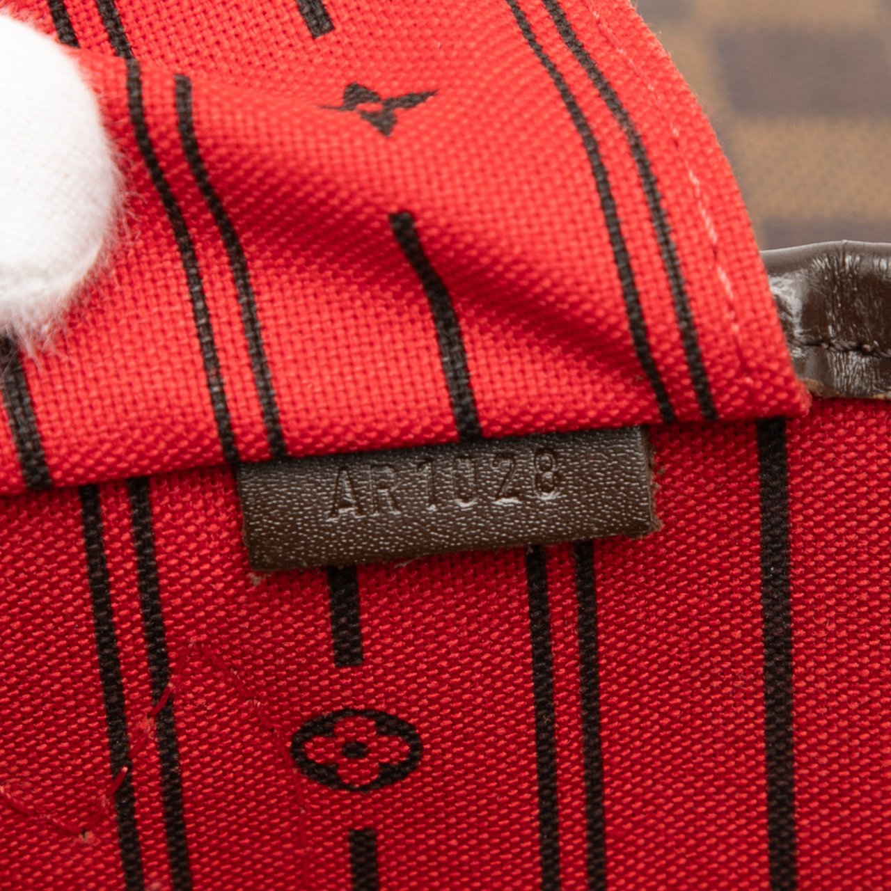 Louis Vuitton Damier Ebene Neverfull MM Bruin