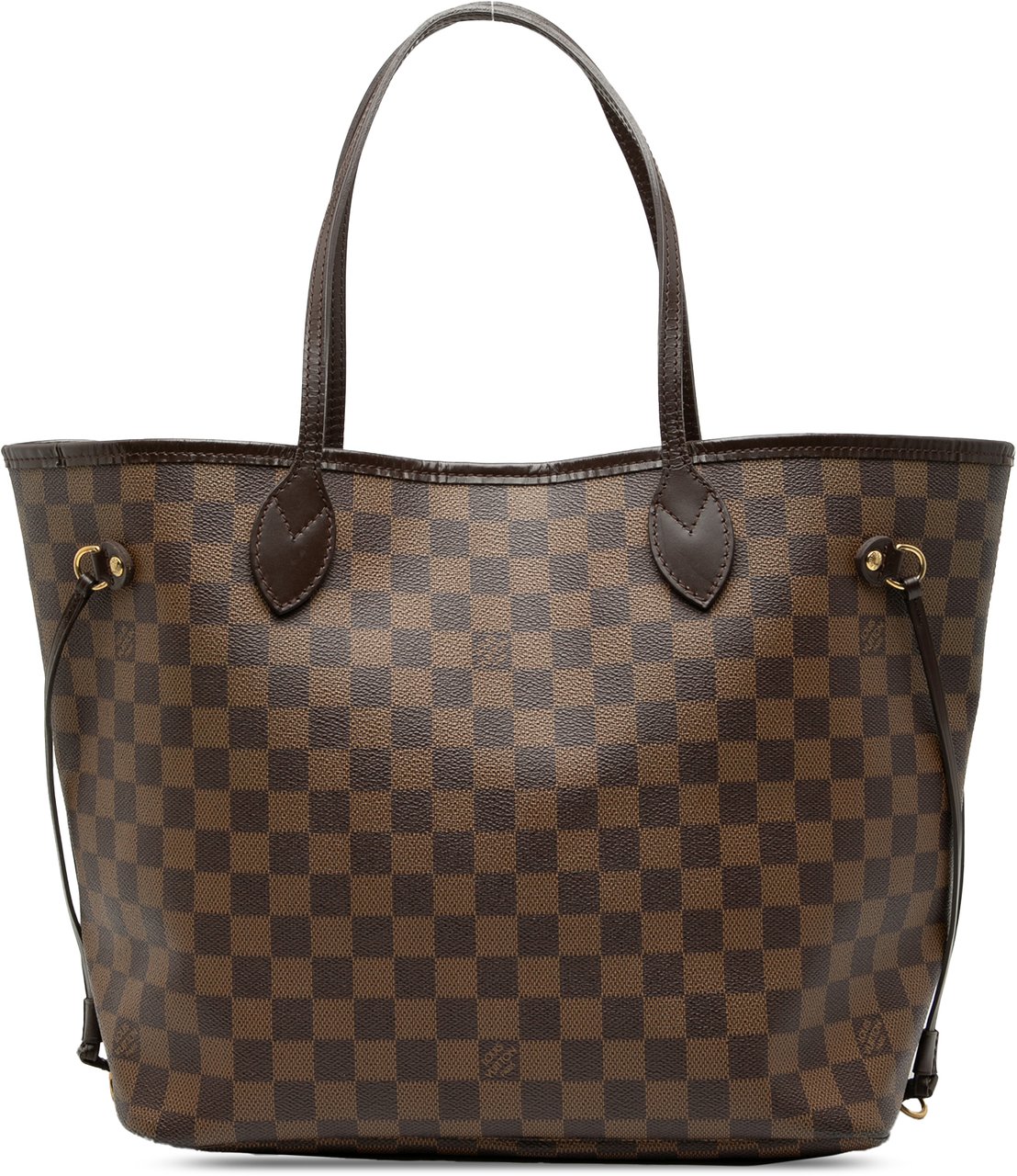 Louis Vuitton Damier Ebene Neverfull MM Bruin