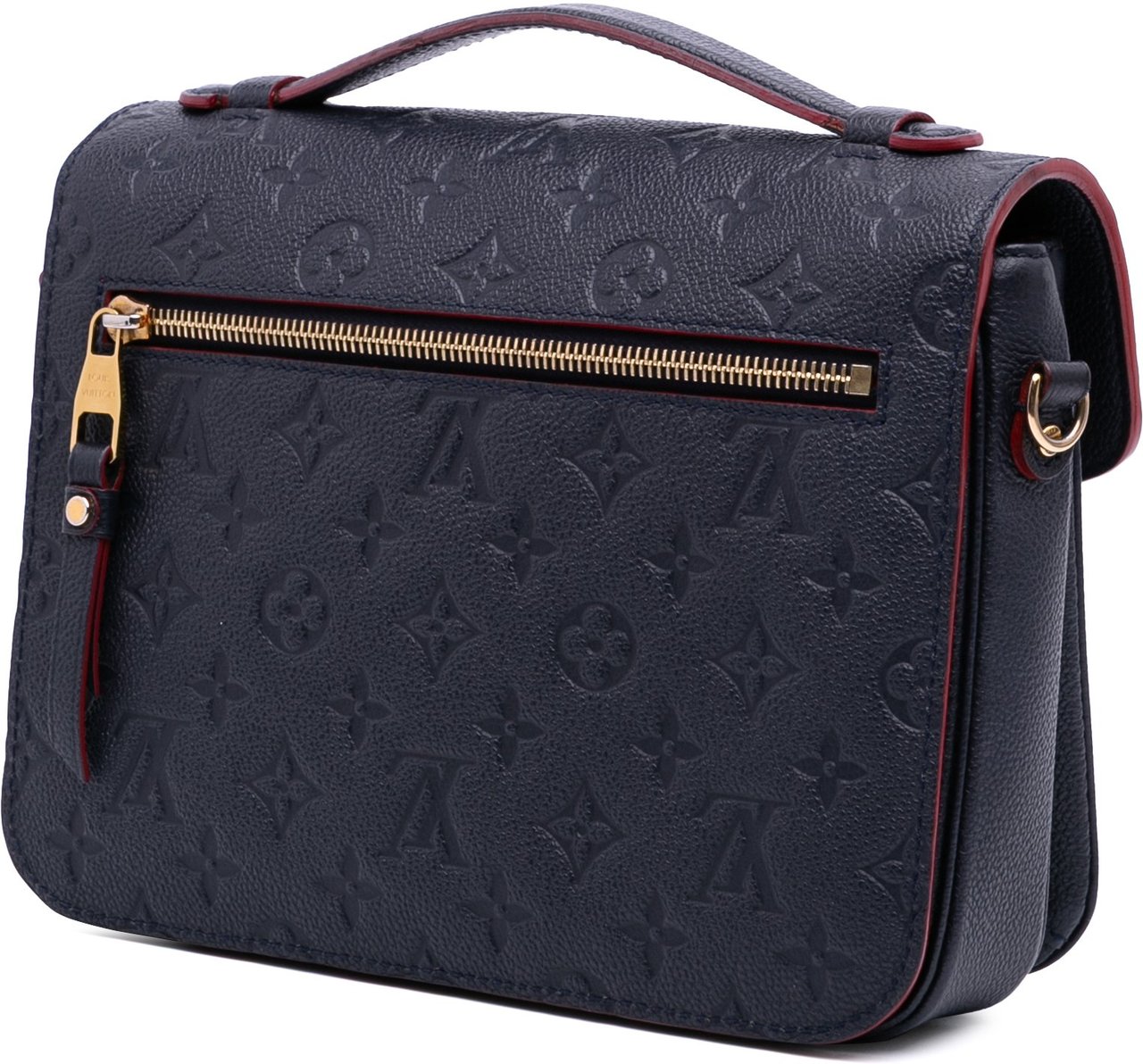 Louis Vuitton Monogram Empreinte Pochette Metis Blauw