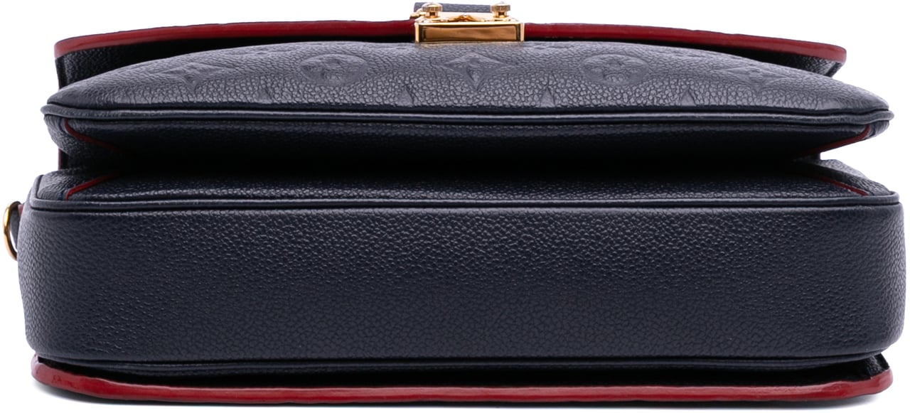 Louis Vuitton Monogram Empreinte Pochette Metis Blauw