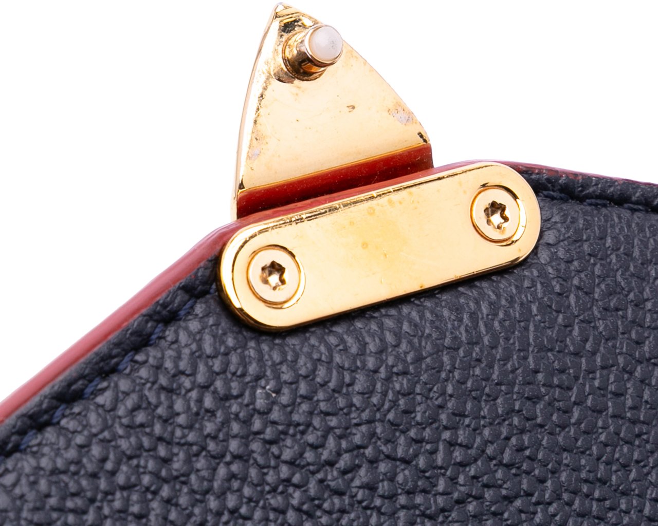 Louis Vuitton Monogram Empreinte Pochette Metis Blauw