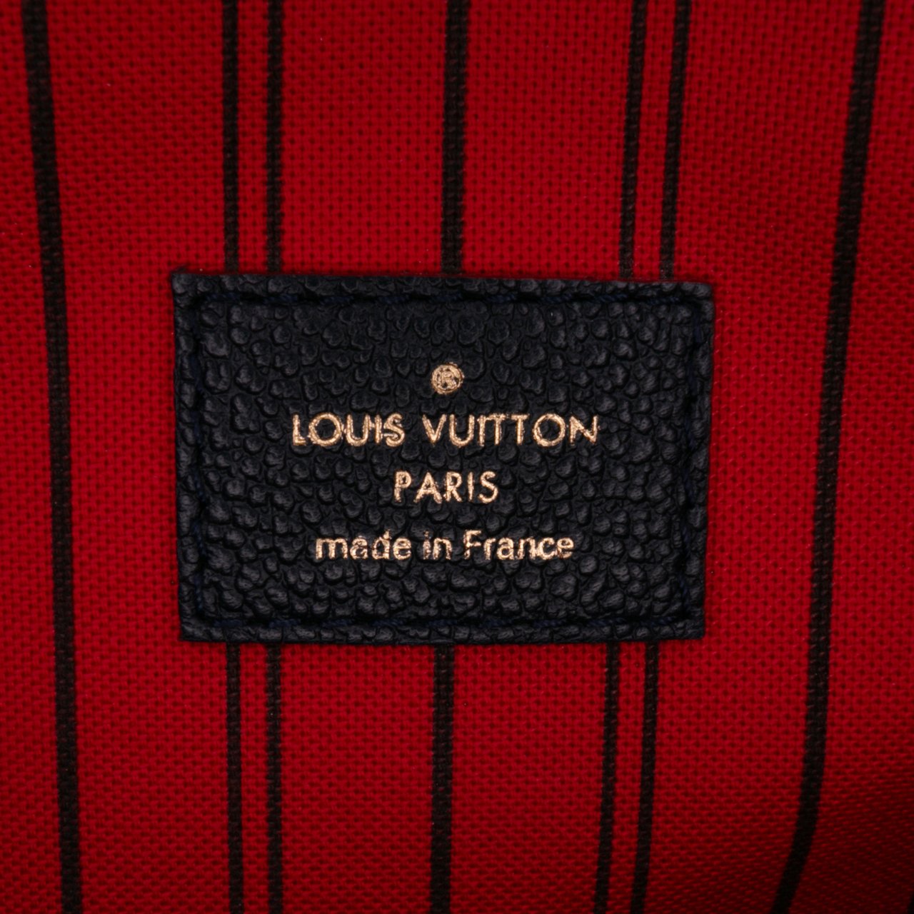 Louis Vuitton Monogram Empreinte Pochette Metis Blauw