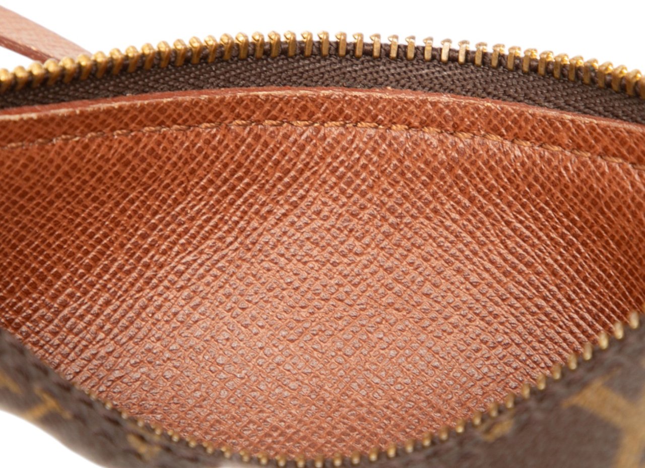 Louis Vuitton Monogram Papillon Pochette Bruin