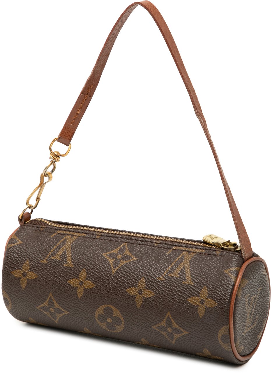 Louis Vuitton Monogram Papillon Pochette Bruin