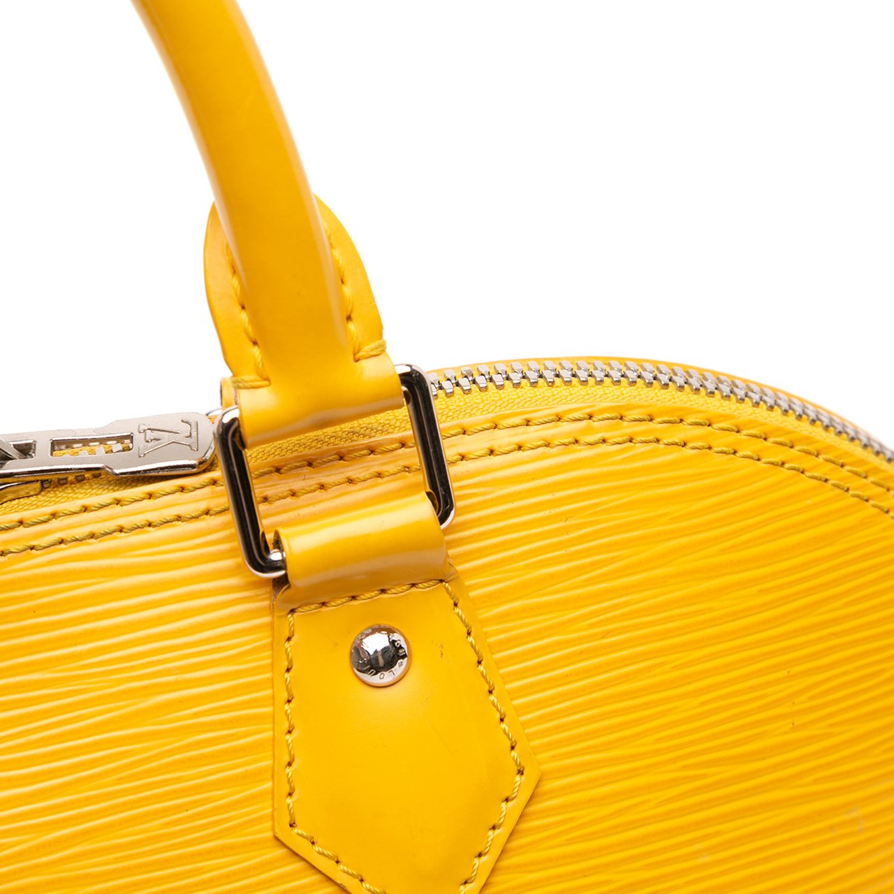 Louis Vuitton Epi Alma PM Geel