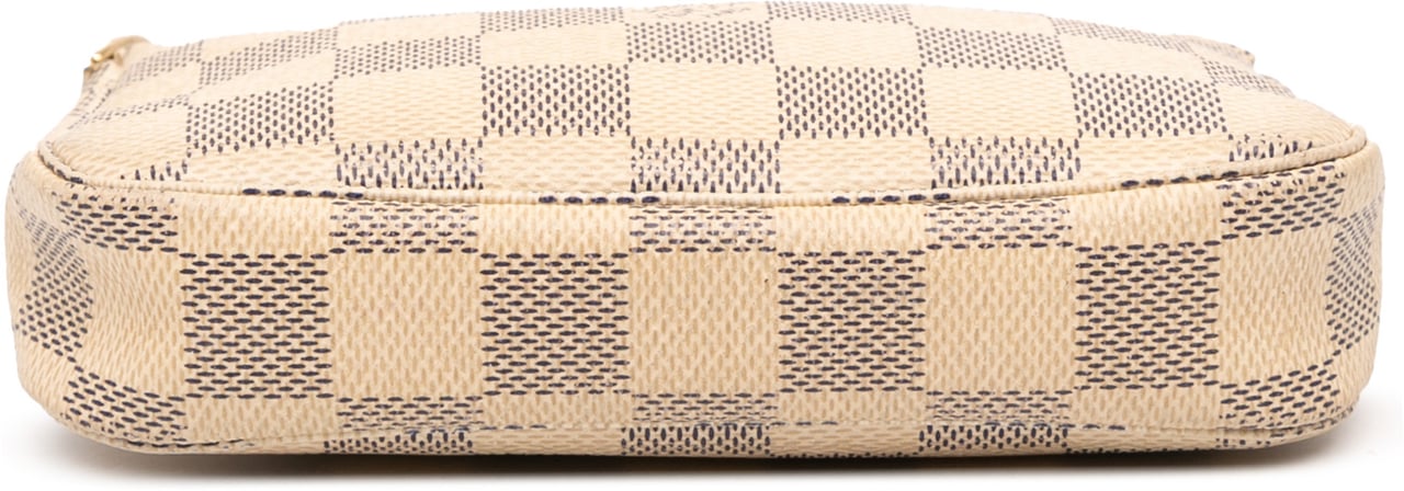 Louis Vuitton Damier Azur Mini Pochette Accessoires Wit