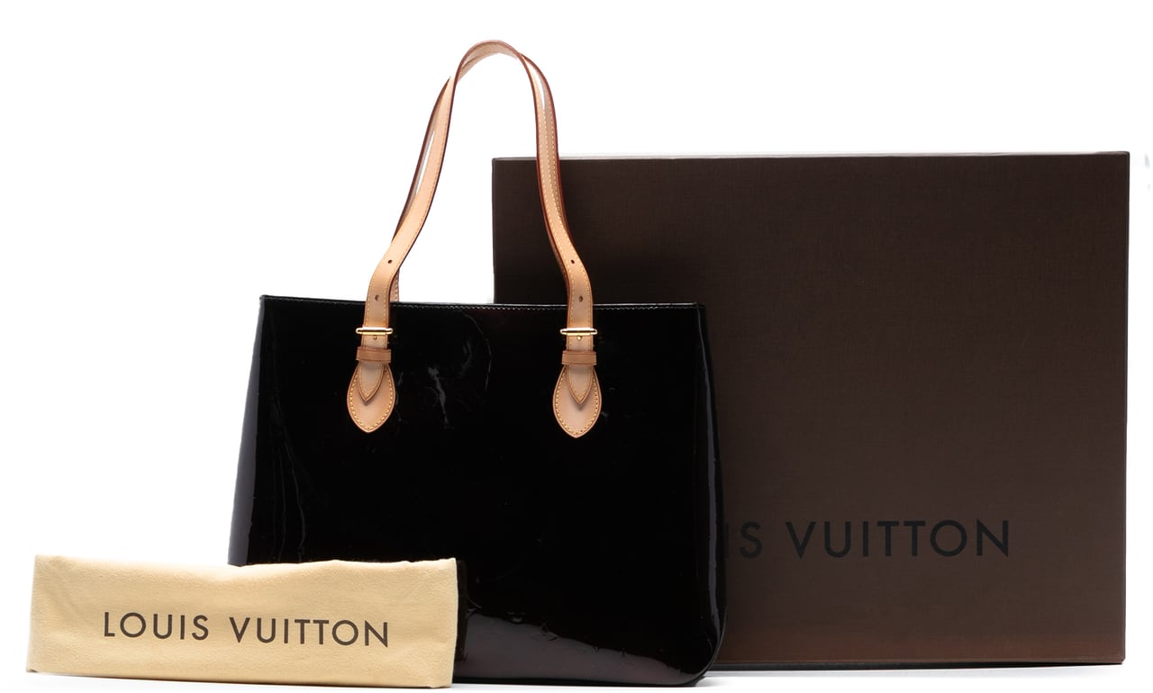 Louis Vuitton Monogram Vernis Brentwood Paars