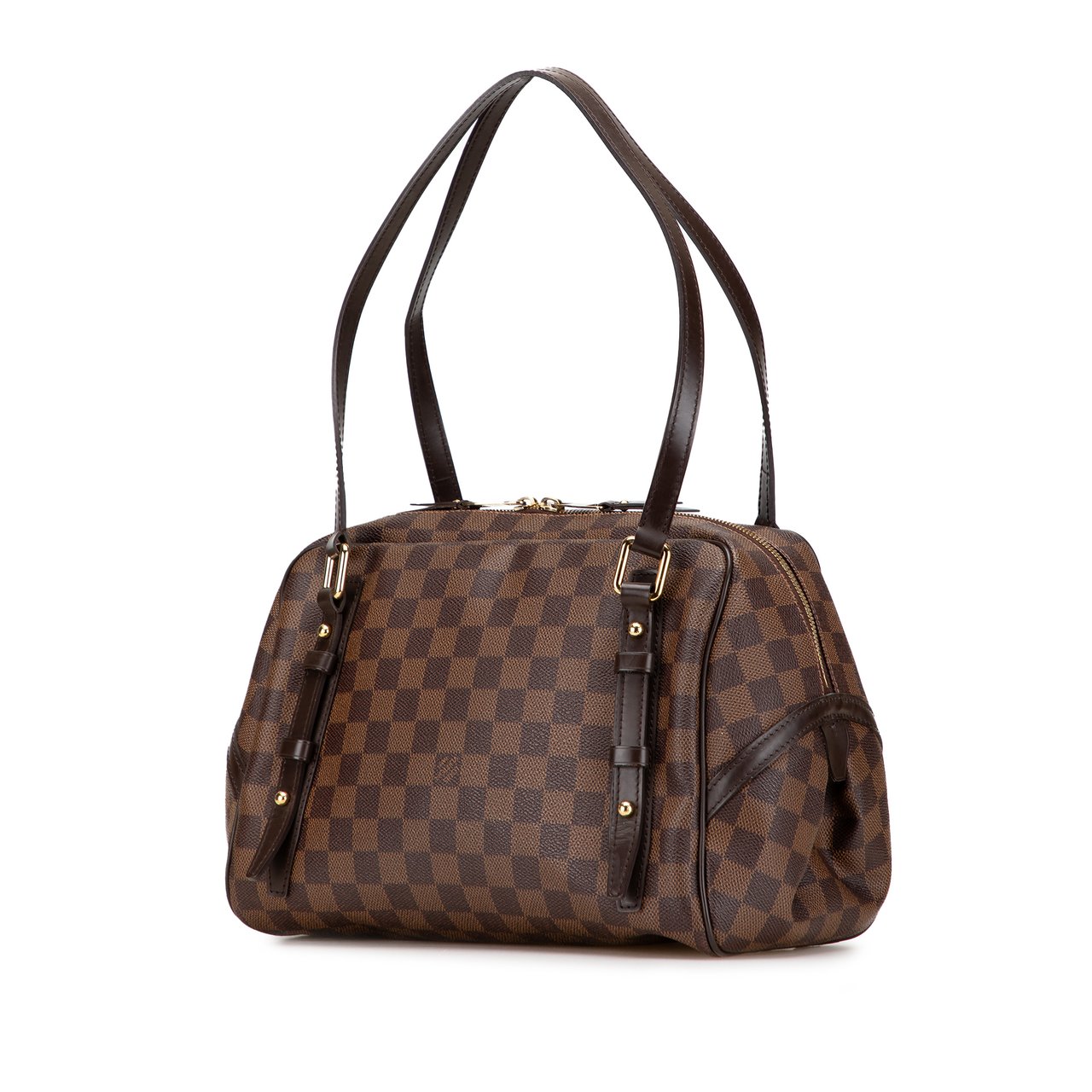 Louis Vuitton Damier Ebene Rivington GM Bruin