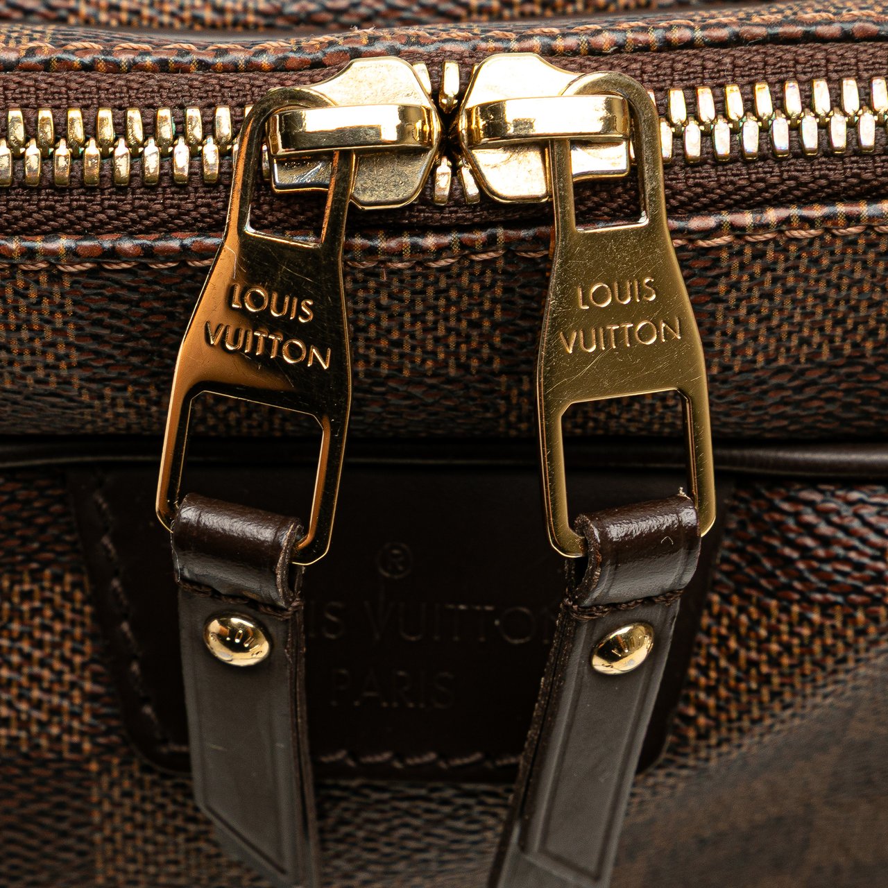 Louis Vuitton Damier Ebene Rivington GM Bruin