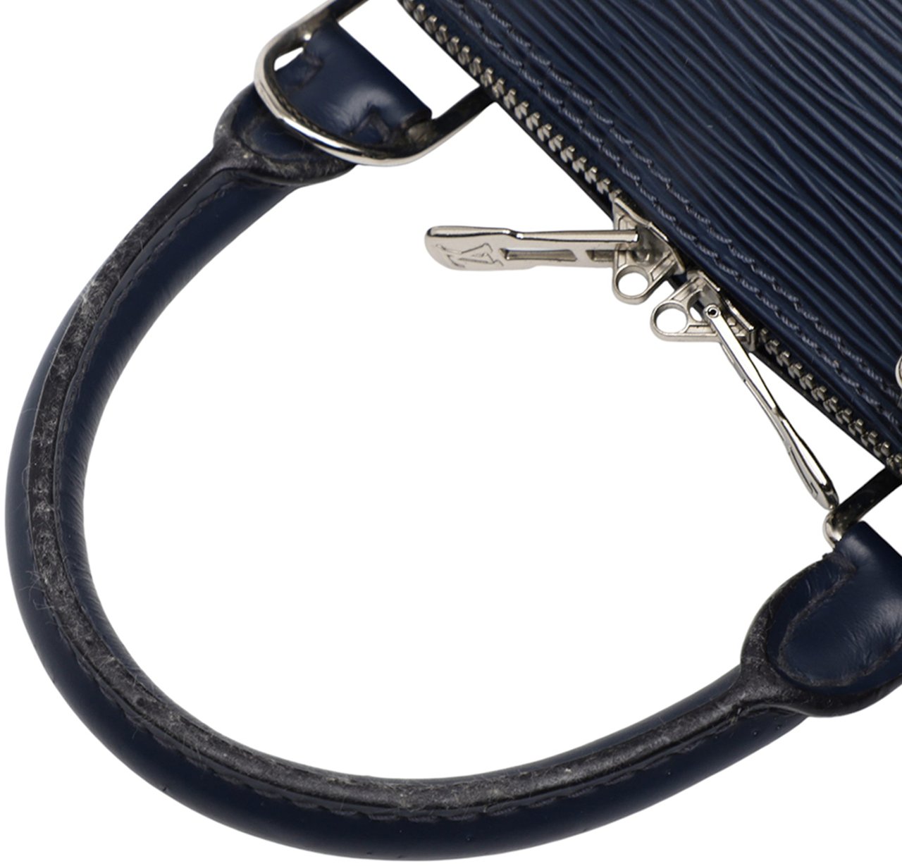 Louis Vuitton Epi Alma BB Blauw