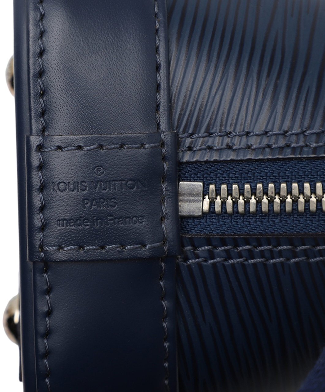 Louis Vuitton Epi Alma BB Blauw