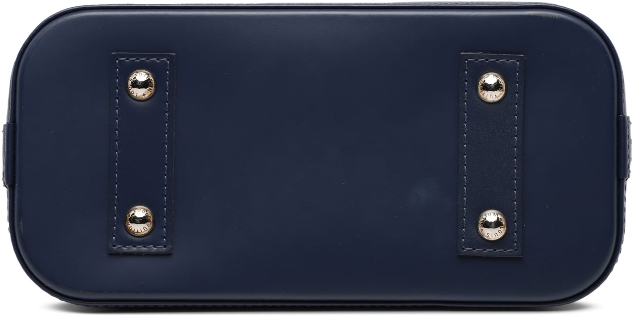 Louis Vuitton Epi Alma BB Blauw