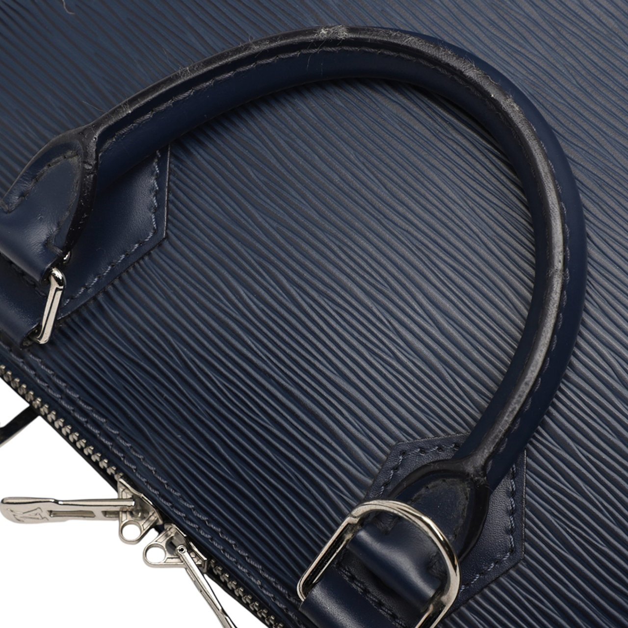 Louis Vuitton Epi Alma BB Blauw