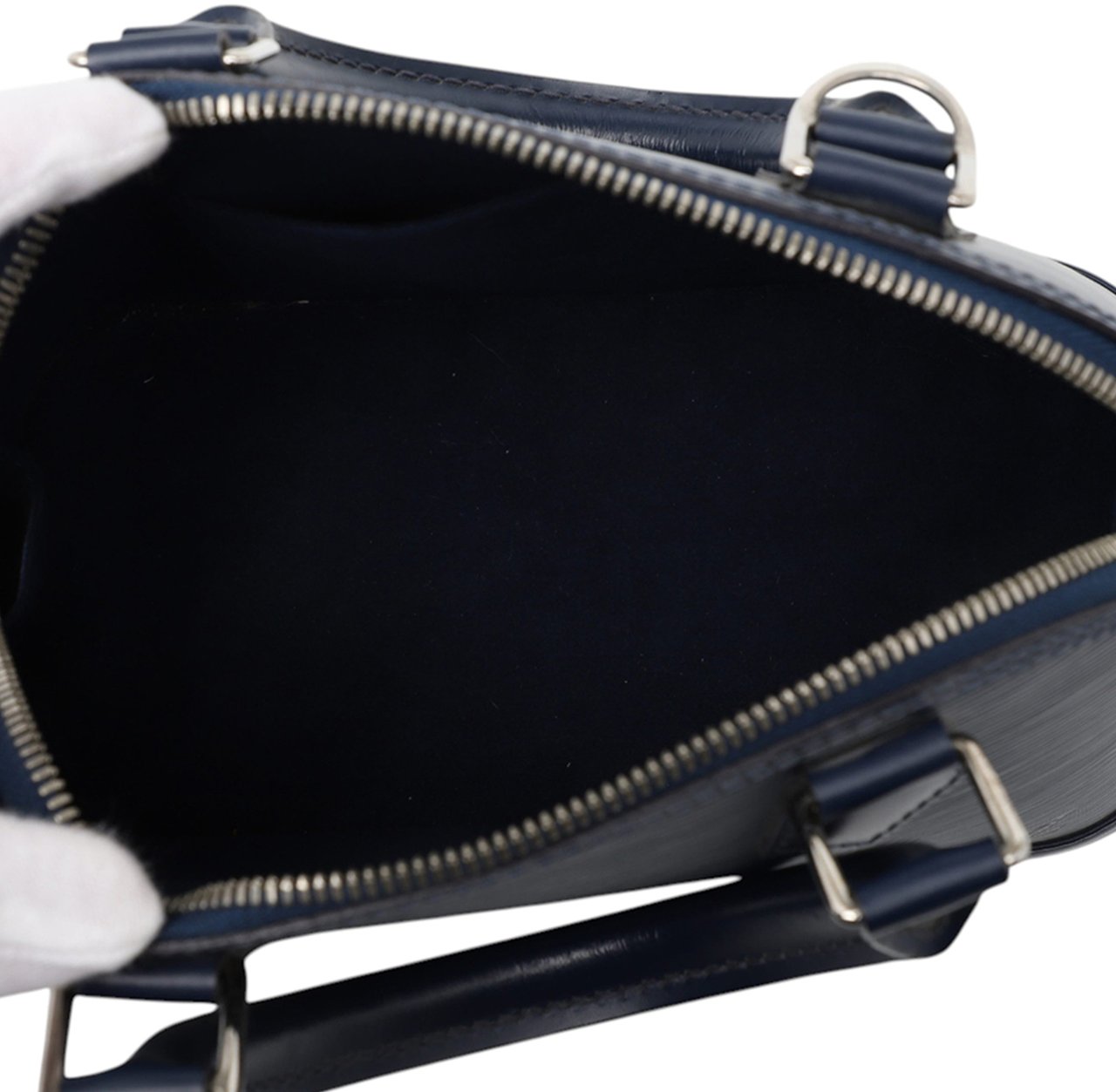 Louis Vuitton Epi Alma BB Blauw