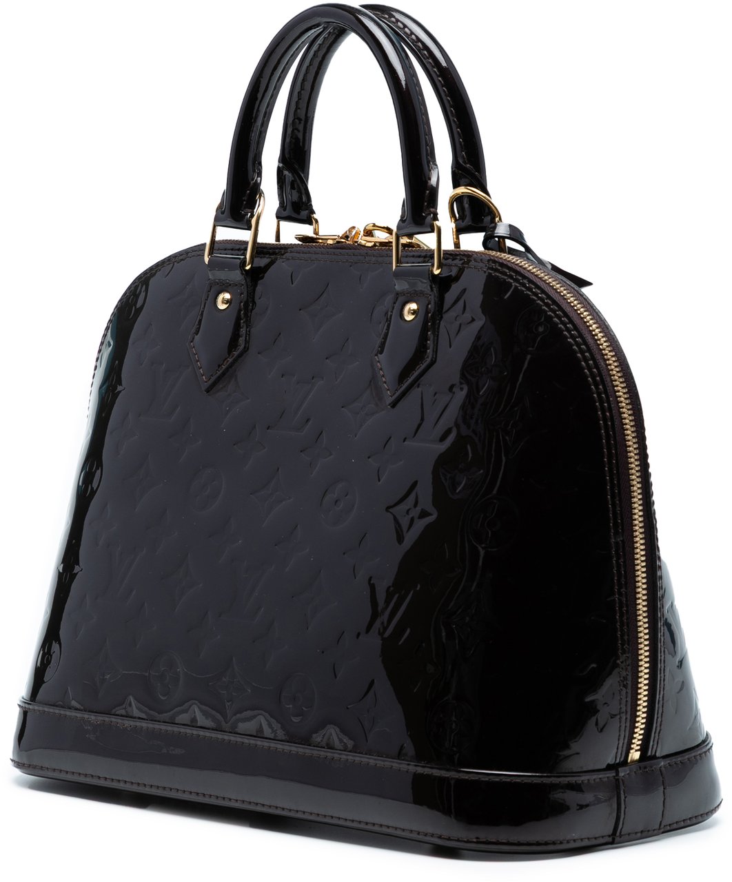 Louis Vuitton Monogram Vernis Alma PM Paars