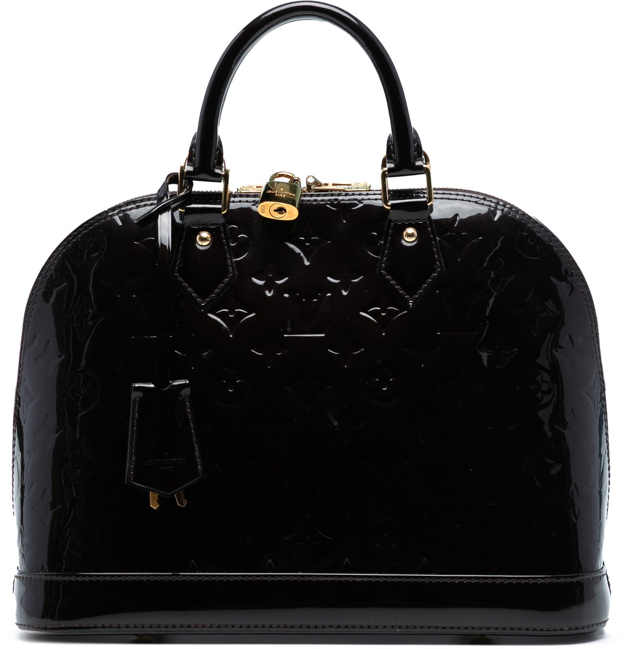 Louis Vuitton Monogram Vernis Alma PM Paars