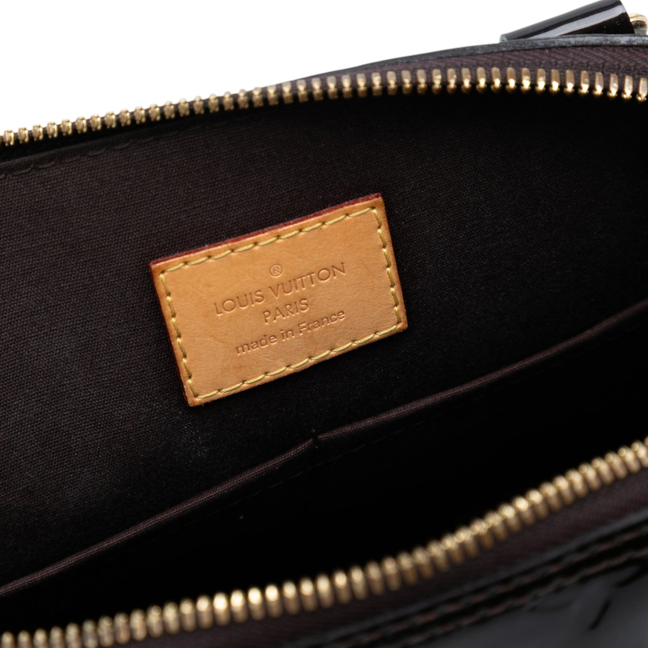 Louis Vuitton Monogram Vernis Alma PM Paars