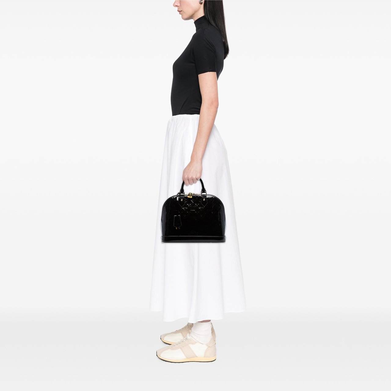 Louis Vuitton Monogram Vernis Alma PM Paars