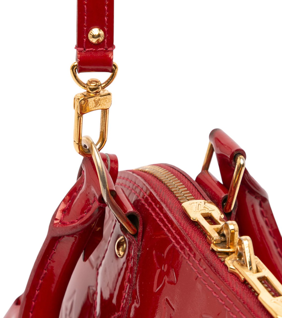 Louis Vuitton Monogram Vernis Alma BB Rood