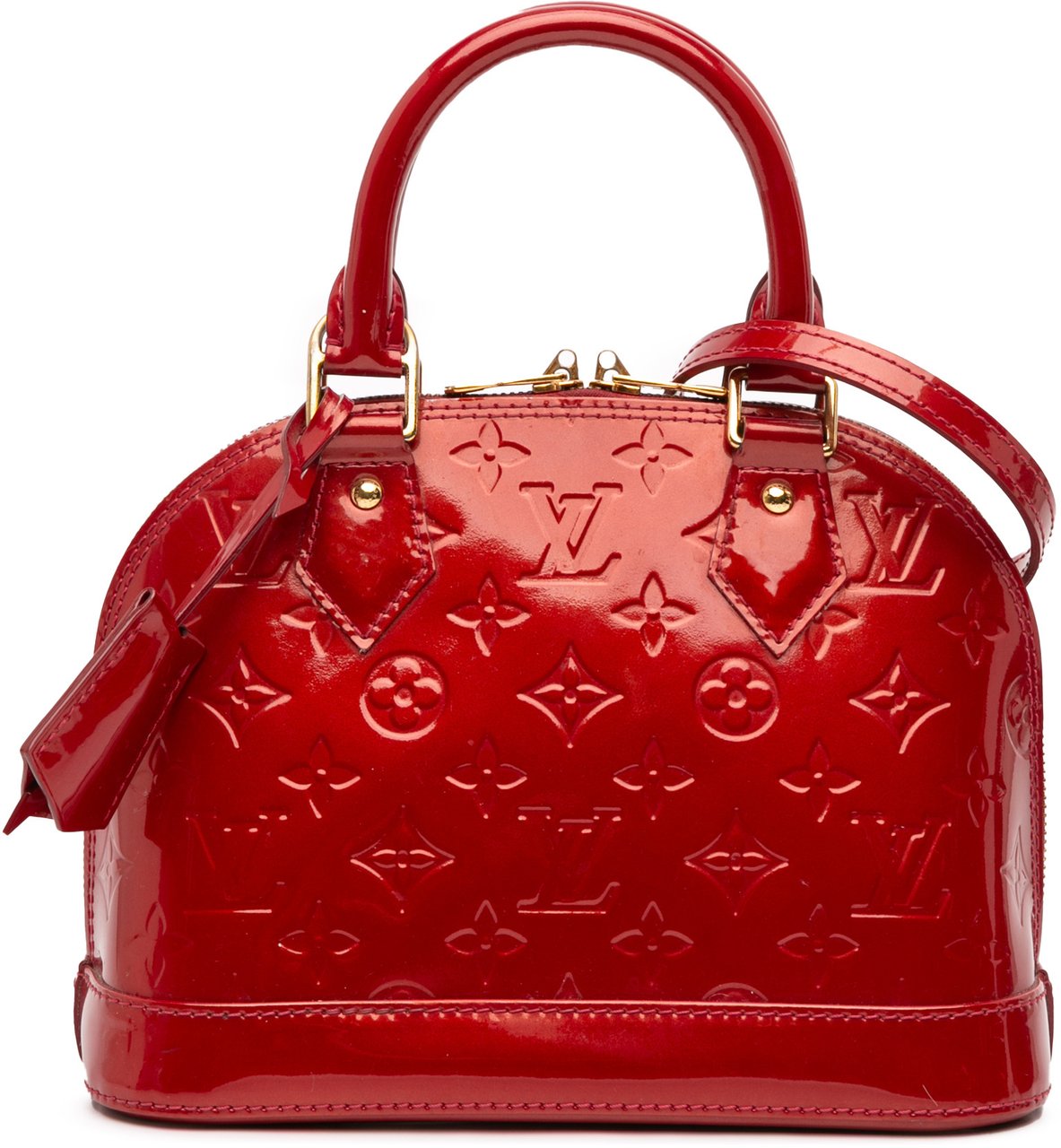 Louis Vuitton Monogram Vernis Alma BB Rood