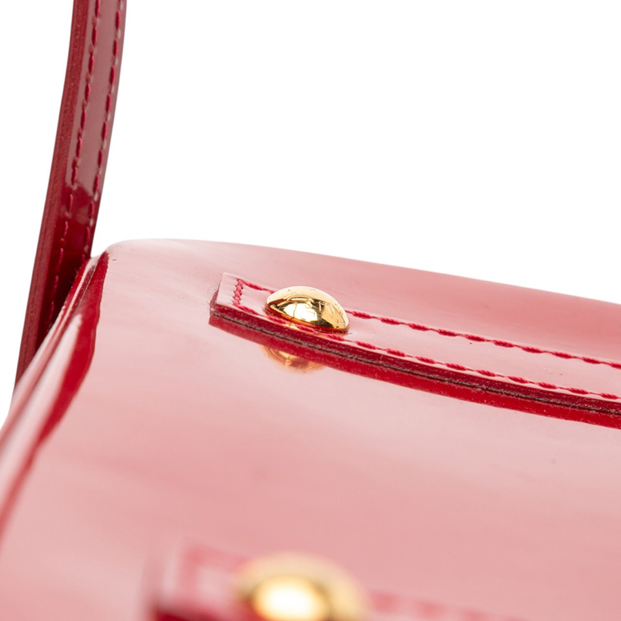 Louis Vuitton Monogram Vernis Alma BB Rood