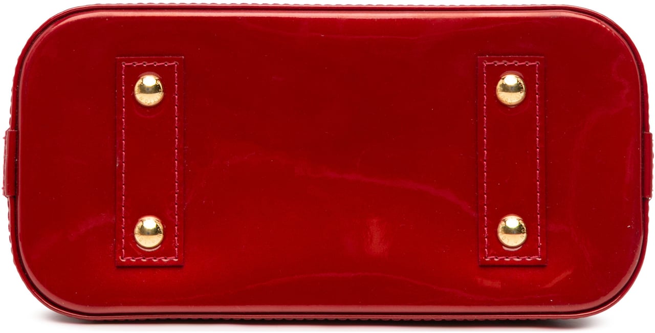 Louis Vuitton Monogram Vernis Alma BB Rood