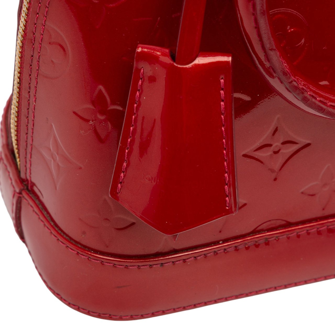Louis Vuitton Monogram Vernis Alma BB Rood