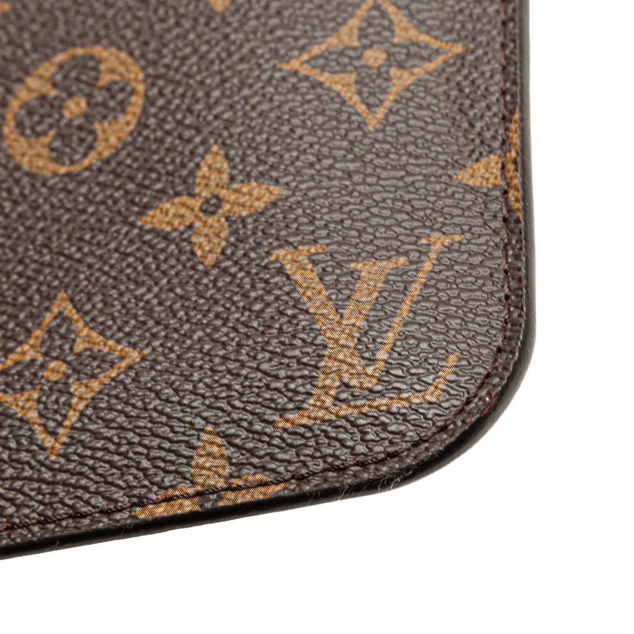 Louis Vuitton Monogram Neverfull Pouch Bruin