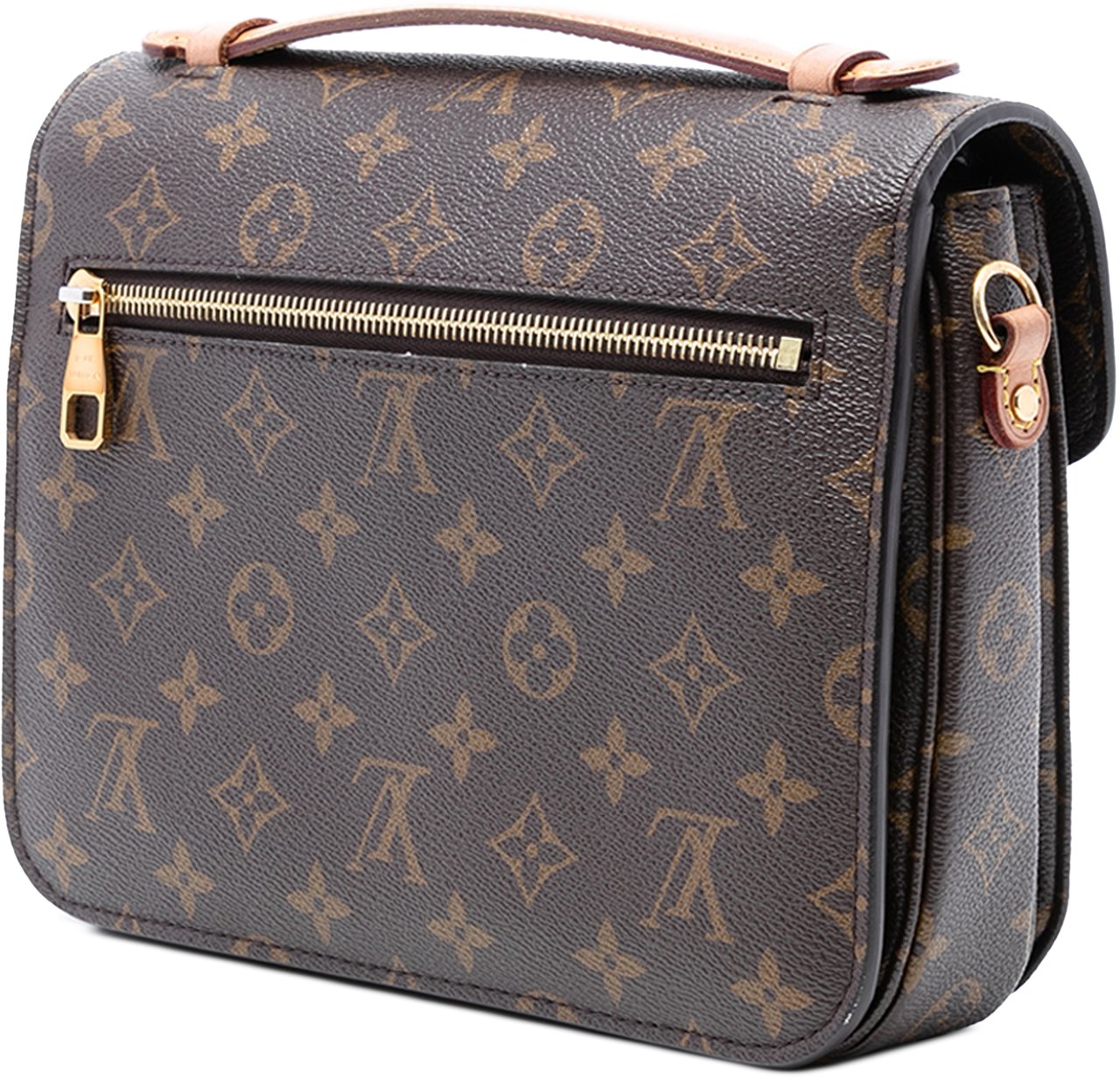 Louis Vuitton Monogram Pochette Metis Bruin