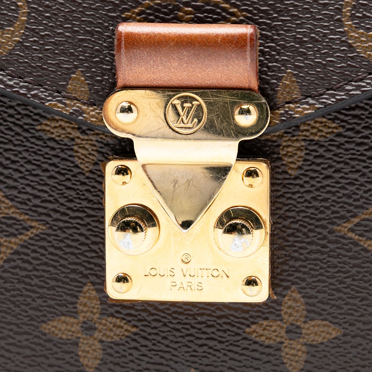Louis Vuitton Monogram Pochette Metis Bruin