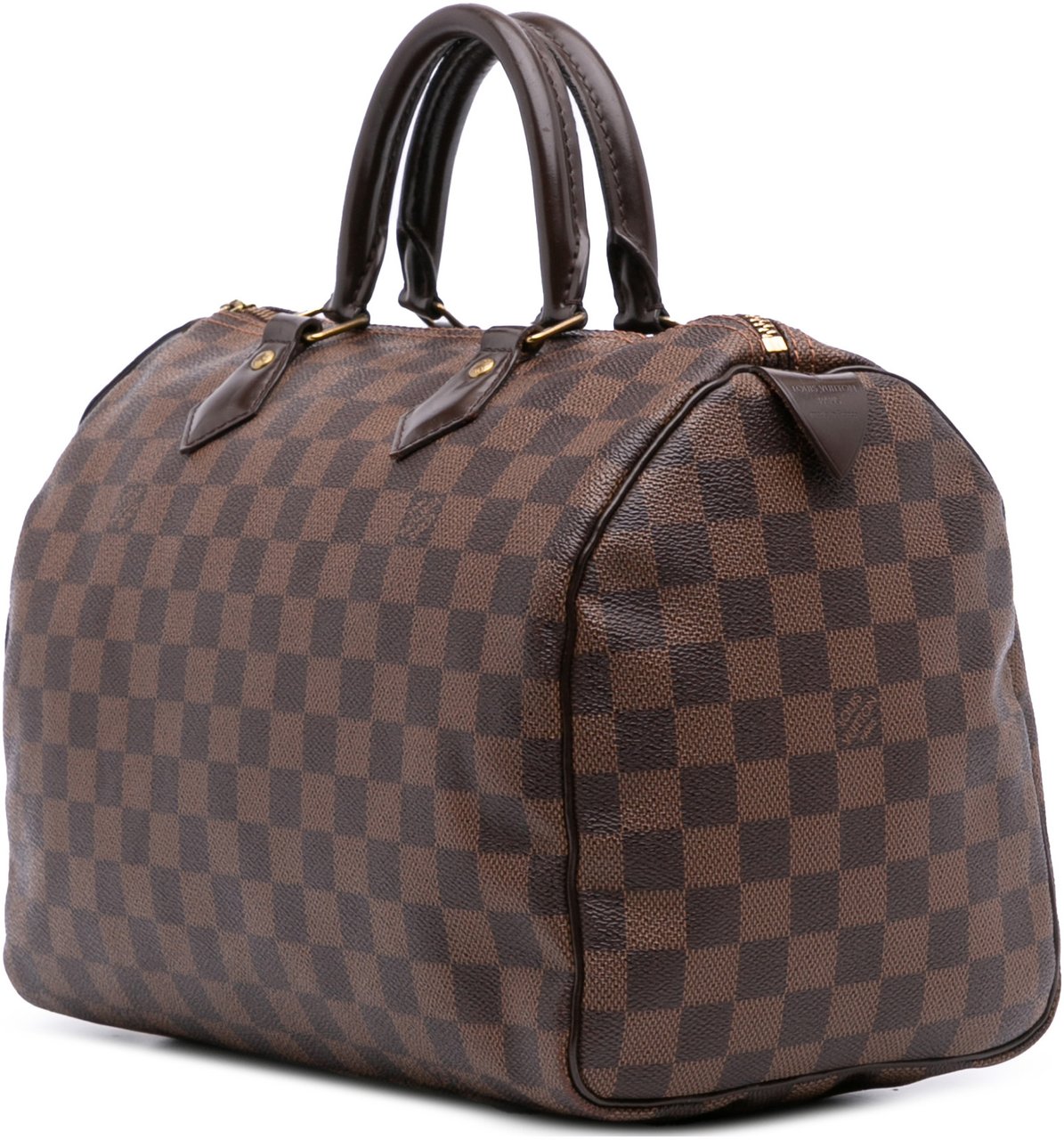 Louis Vuitton Damier Ebene Speedy 30 Bruin