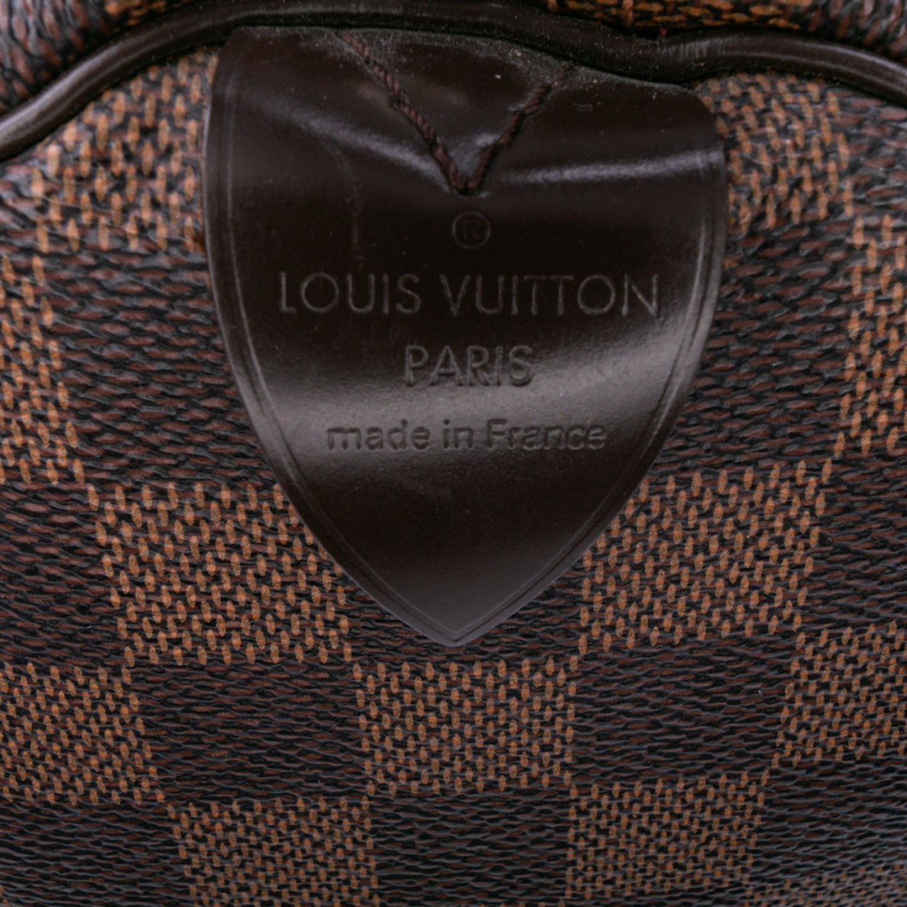 Louis Vuitton Damier Ebene Speedy 30 Bruin